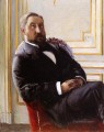 Retrato de Jules Richemont Gustave Caillebotte